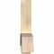 Ekena Millwork Bellingham Rough Sawn Timber Gable Bracket, Douglas Fir, 96"W x 28"H x 6"D x 6"F, 7/12 Pitch GBW096X28X0606BEL00RDF - alternate 3
